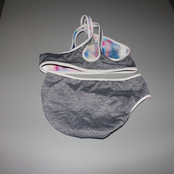 Multi Color 2 Reversibile  2 Pcs Athleta Bikini Swimsuit Size 14 - Picture 8 of 12